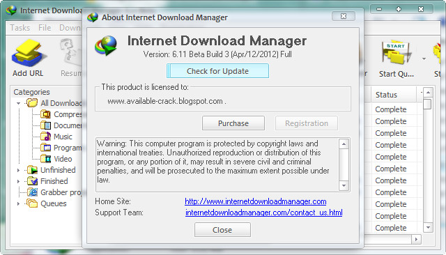 Idm new version free download 2012 with cracked